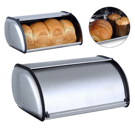 stainless steel bread box sears|Bread Boxes .